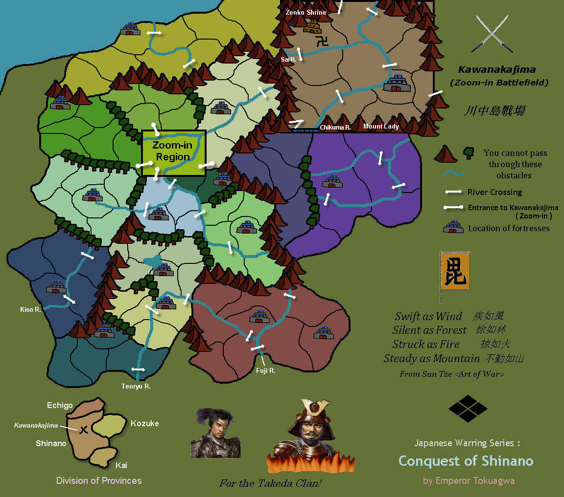 the map